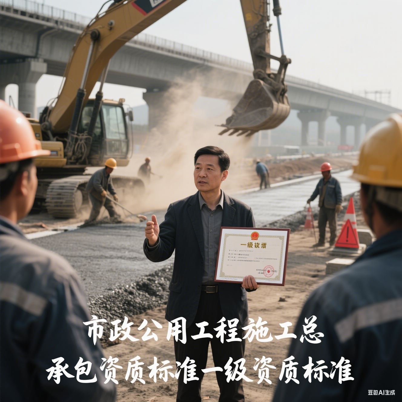 市政公用工程施工总承包资质标准一级资质标准